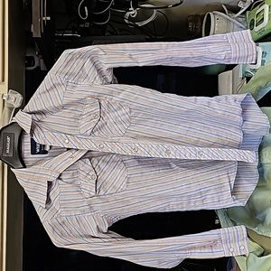 Boys wrangler 10/12 large with pearl snaps